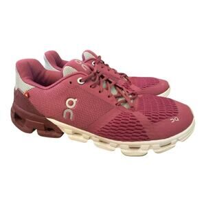 On Cloudflyer Running Shoe Berry Women size 8